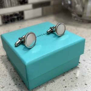 NEW Tiffany & Co. Sterling Silver Cuff Links